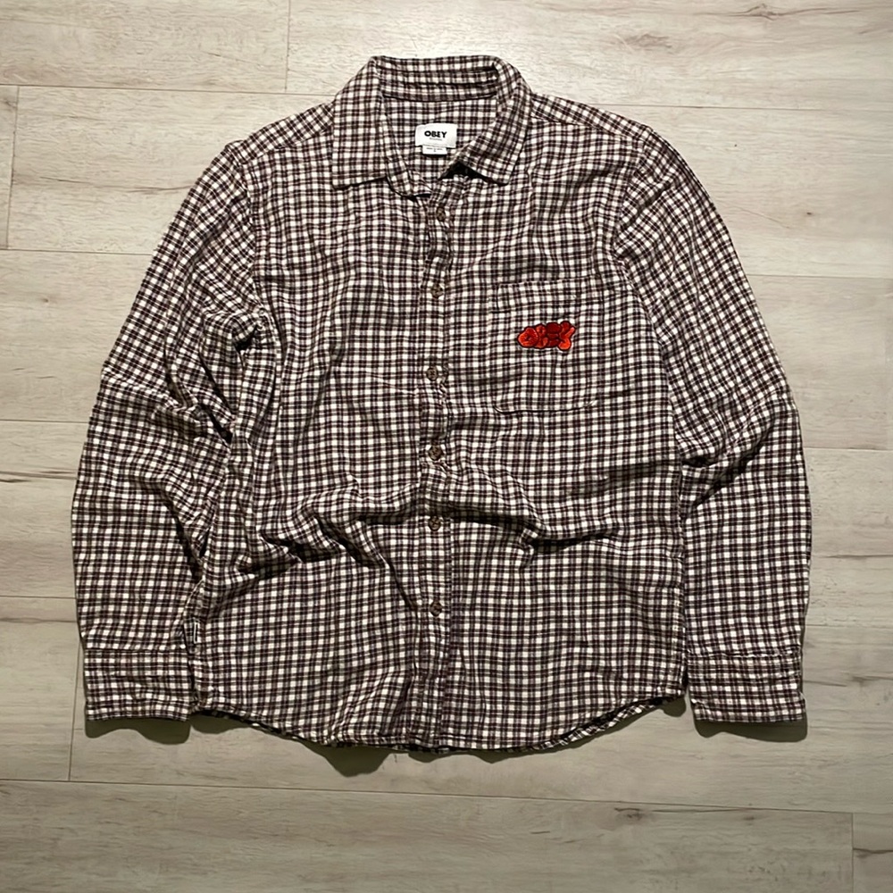 Obey Flannel Shirt
